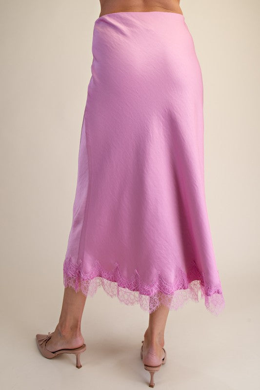 Cordelia Satin Skirt - Part Of A Set