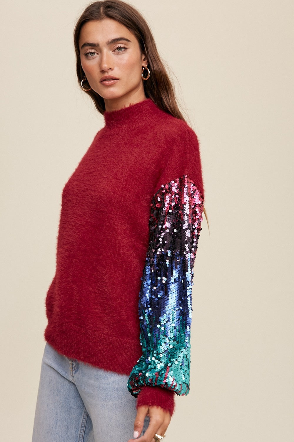 Connie Sequin Sweater