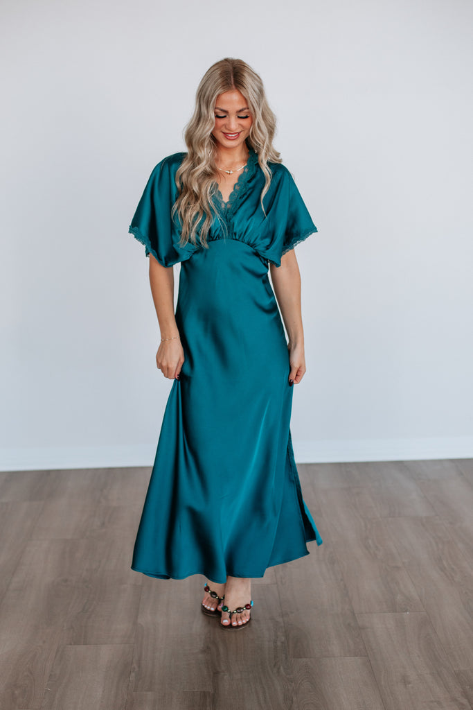 Dalayla Satin Maxi Dress