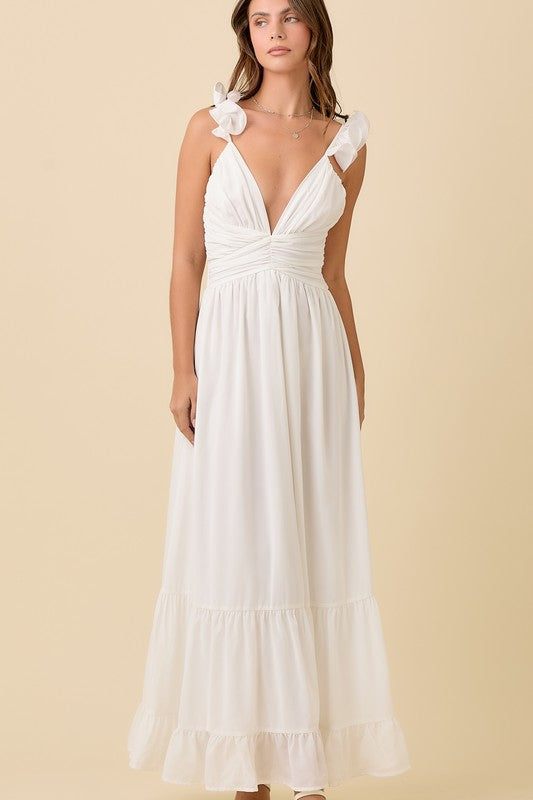 Cleo Maxi White Dress