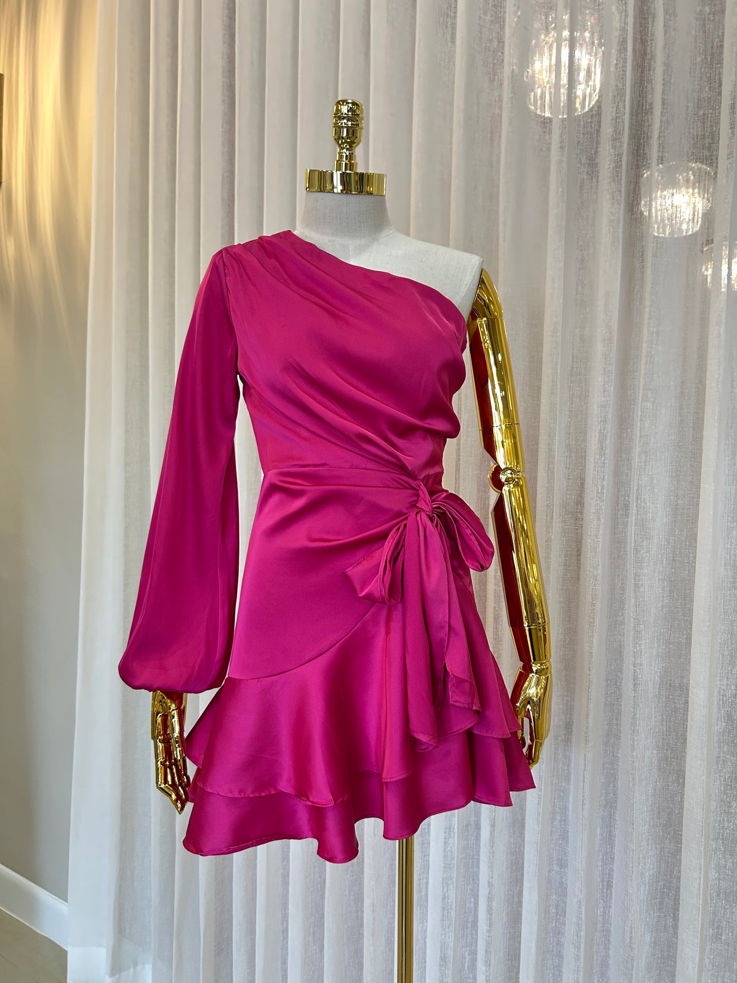 Valentina Satin Dress