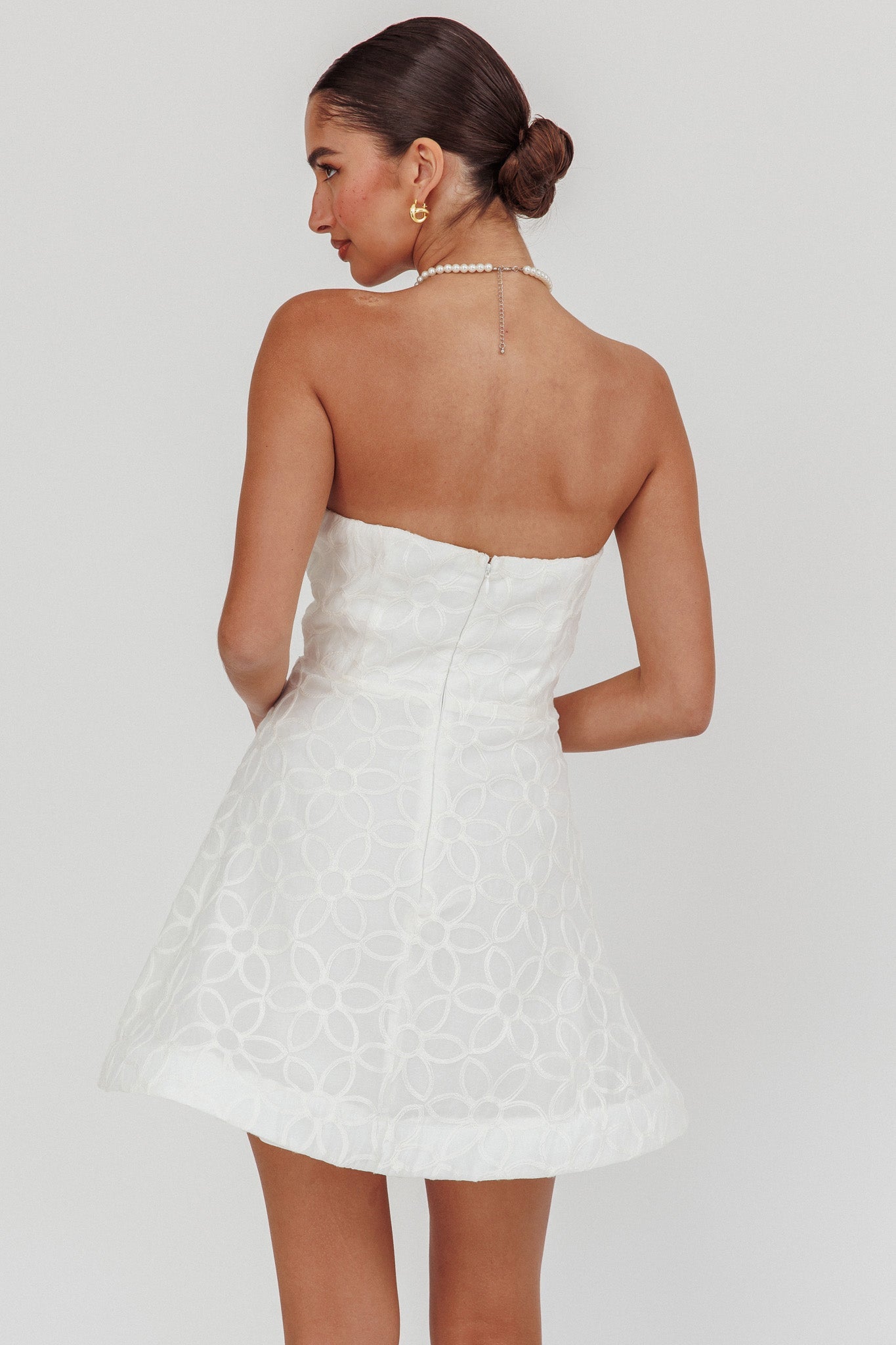 Melina White Dress