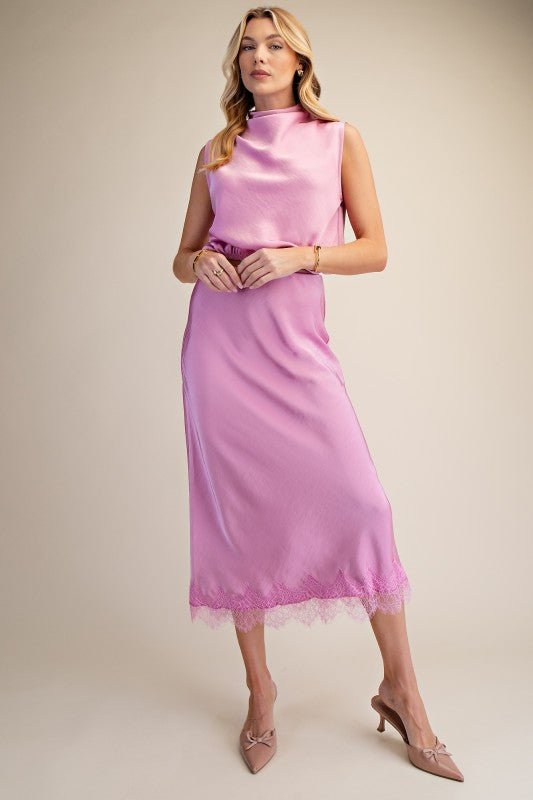 Cordelia Satin Top - Part Of A Set