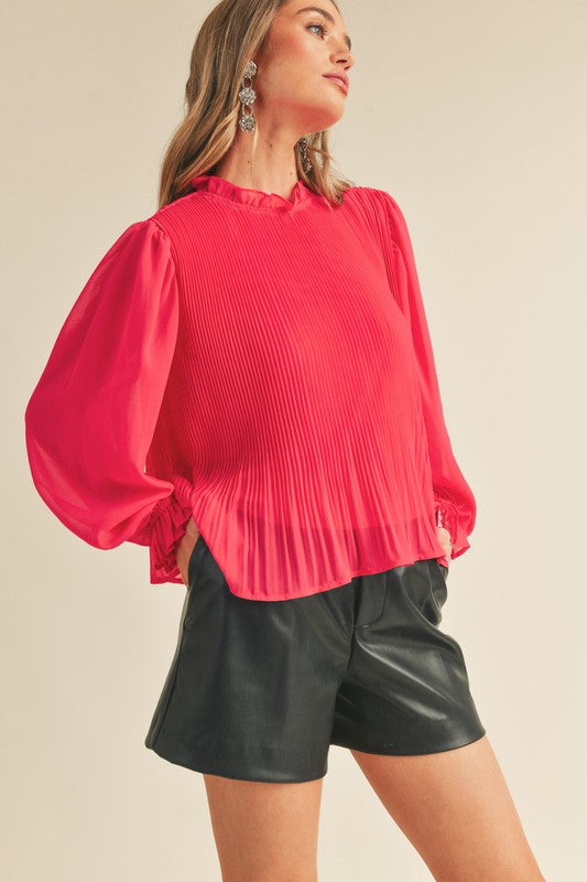 Marlyn Pinkberry Top