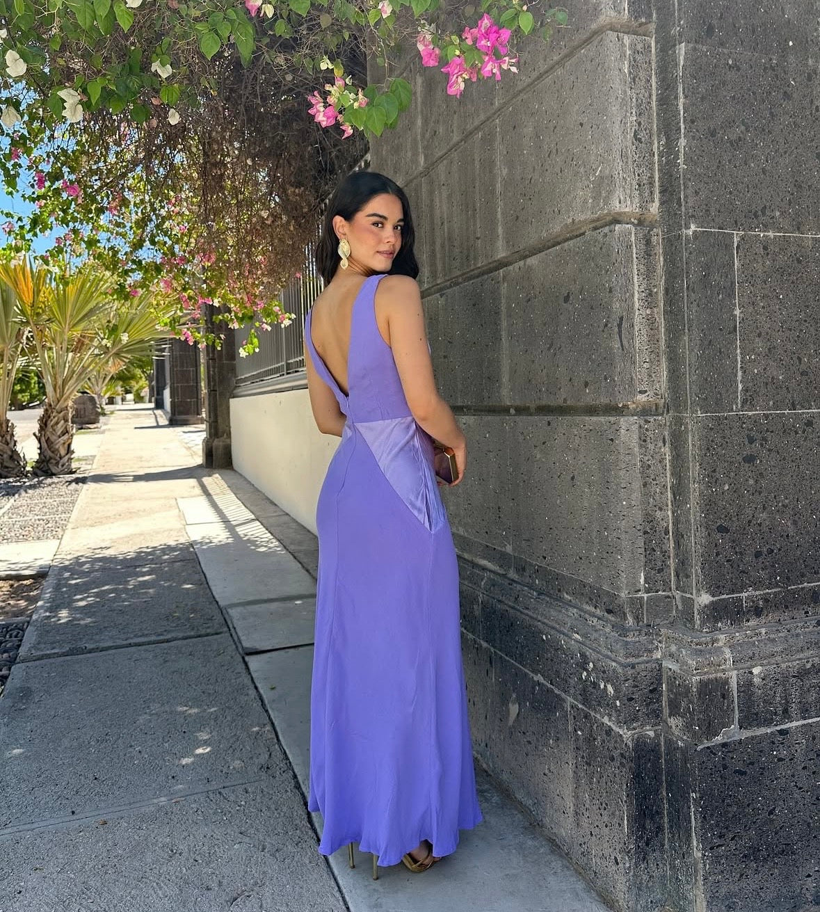 Estephany Lilac Dress