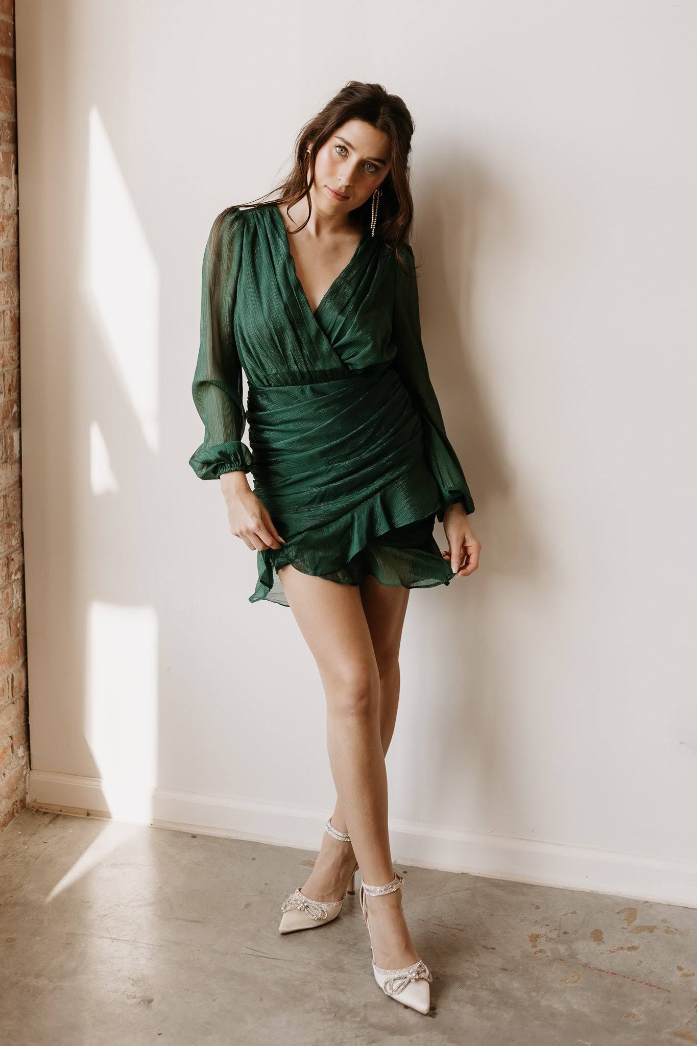 Shimmer Short Dress