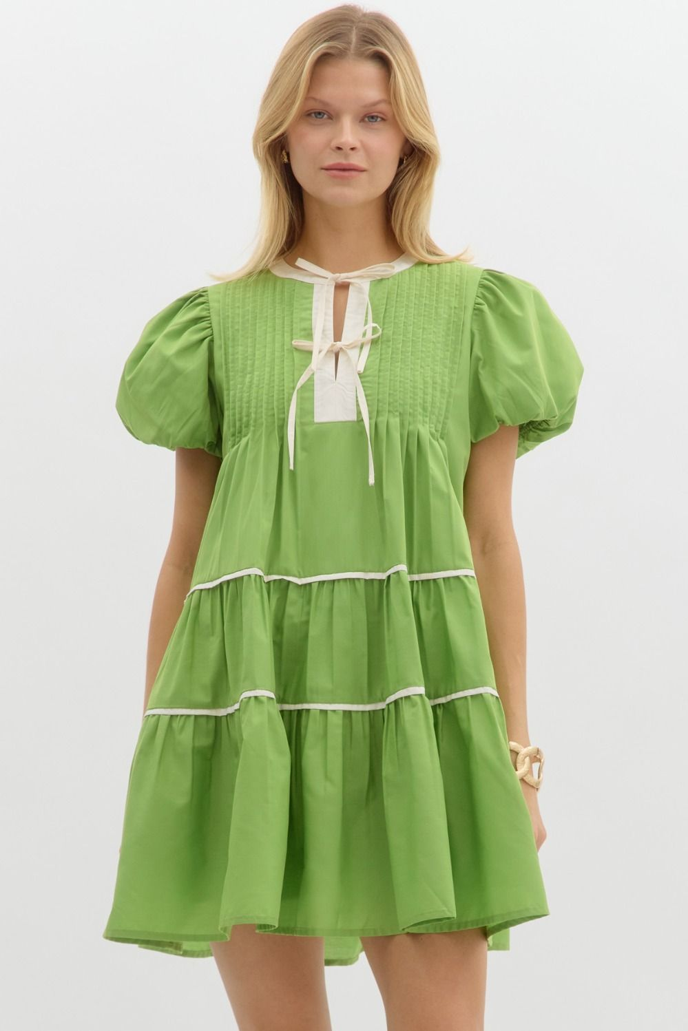Cassandra Green Dress