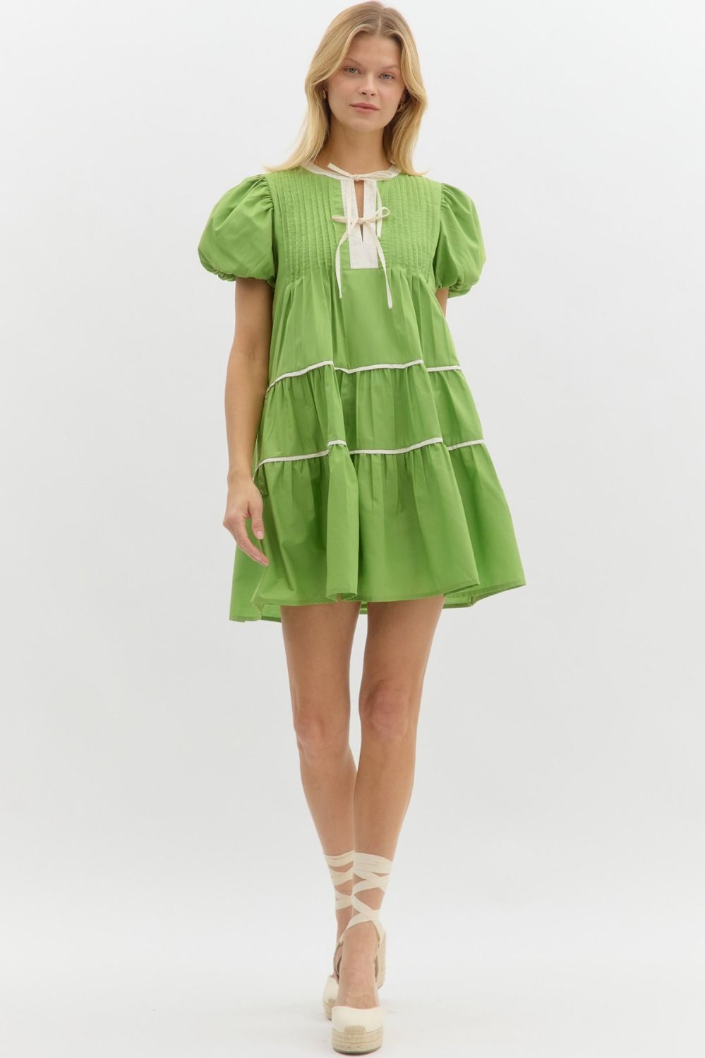 Cassandra Green Dress