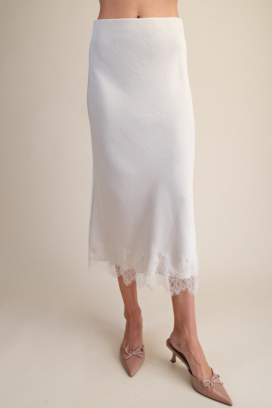 Cordelia Satin Skirt