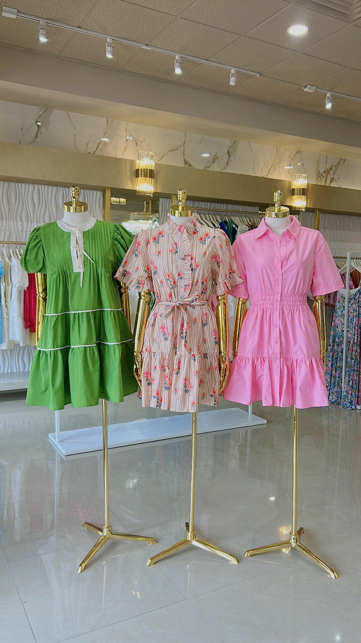Cassandra Green Dress