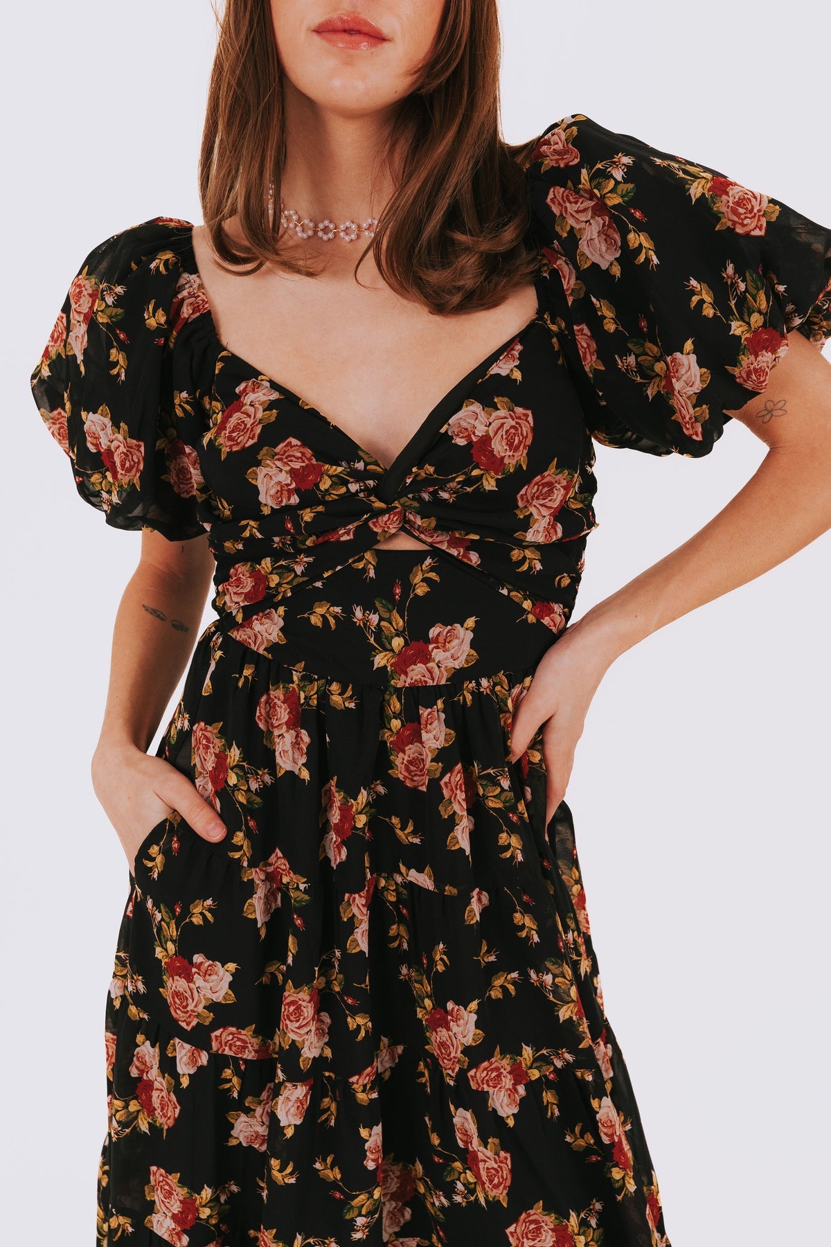 Melissa Flower Midi Dress