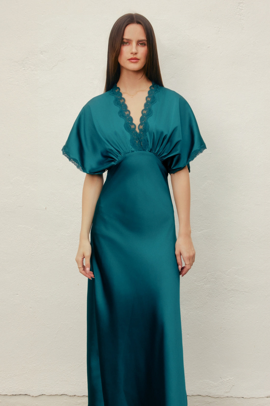 Dalayla Satin Maxi Dress