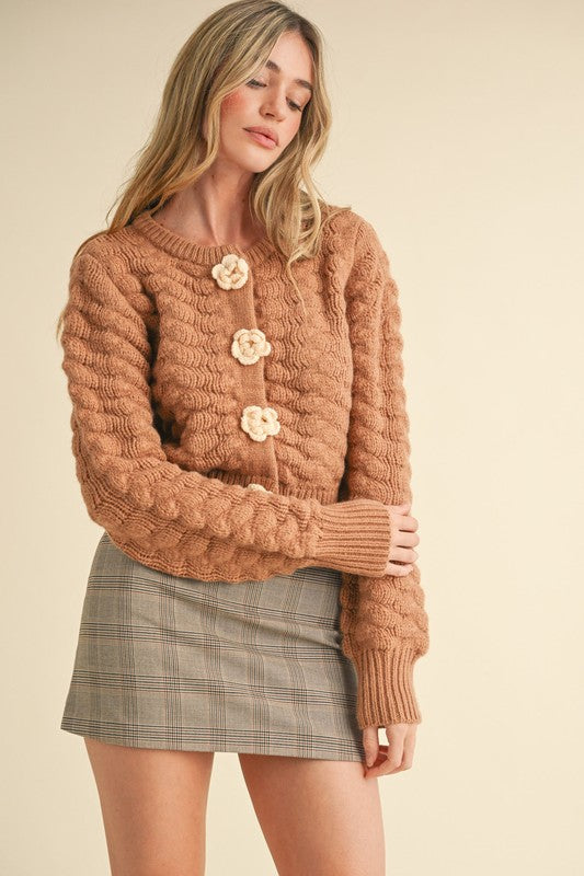 Gemma Textured Cardigan