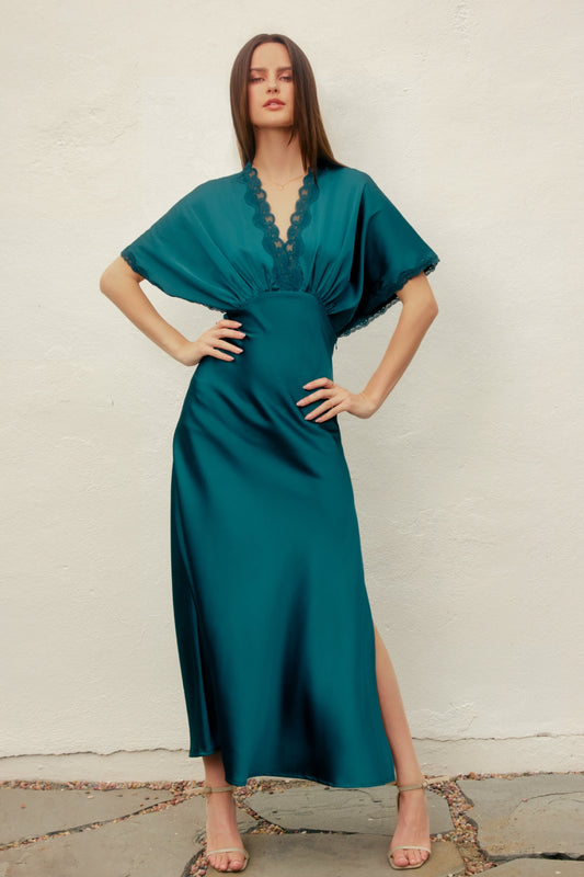 Dalayla Satin Maxi Dress