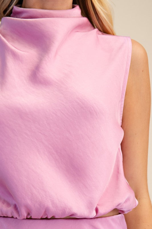 Cordelia Satin Top - Part Of A Set