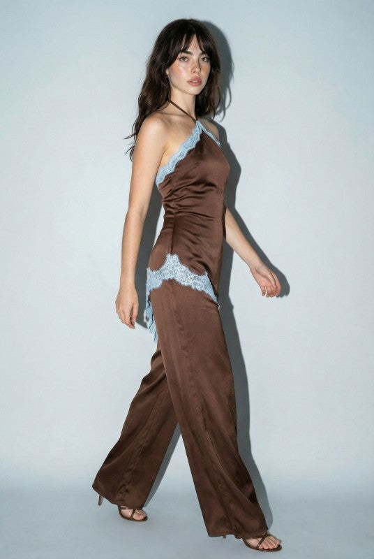 Araceli Satin Jumpsuit PREORDER 07/17