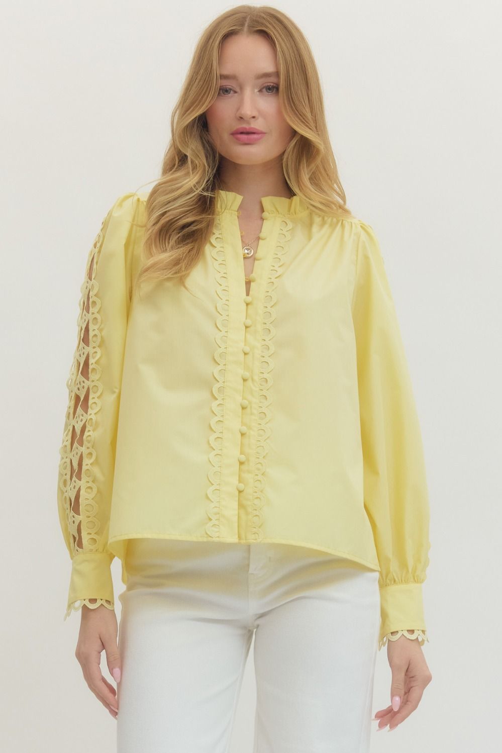 Irene Yellow Top (Pre-order)