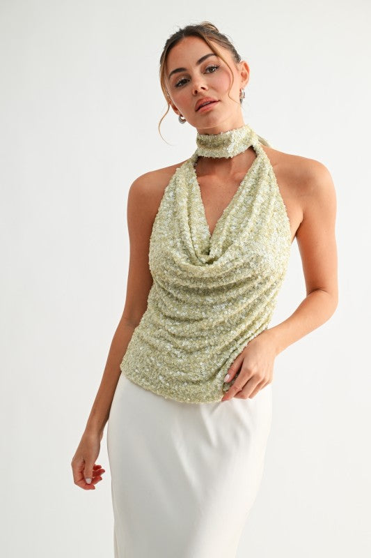 Gina sequin top