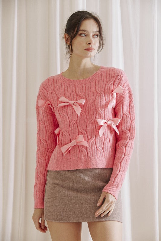 Think pink sweater