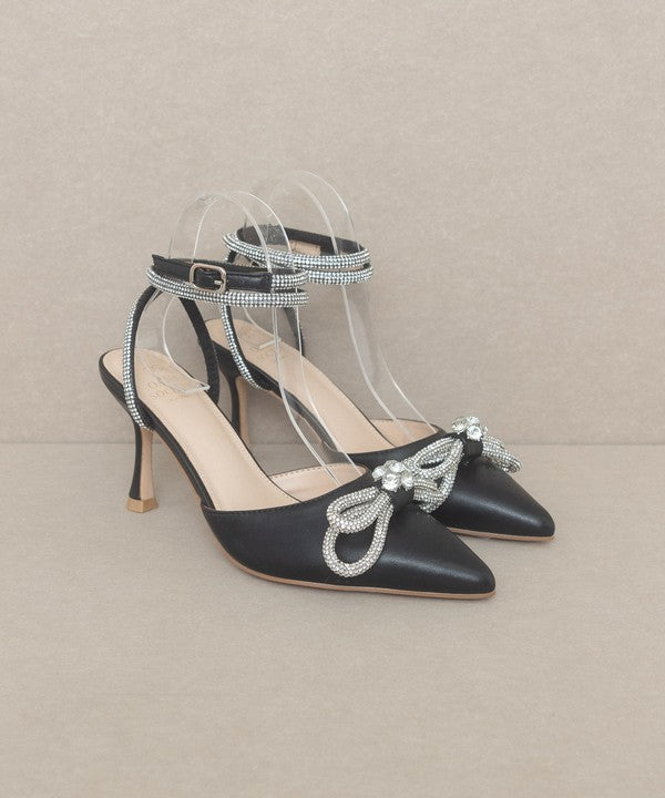 Bow Front Kitten Heel - ONLINE ONLY