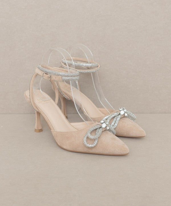 Bow Front Kitten Heel - ONLINE ONLY