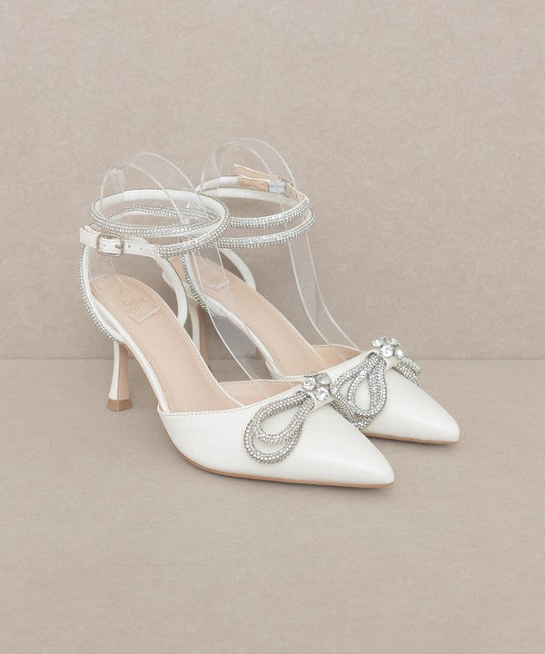 Bow Front Kitten Heel - ONLINE ONLY