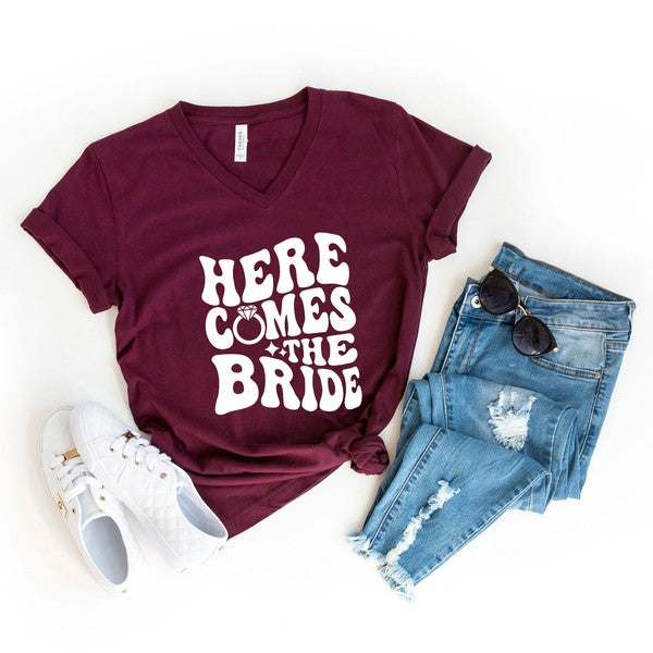 Here Comes The Bride Short Sleeve Graphic Tee