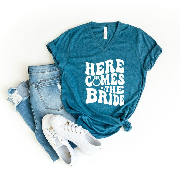 Here Comes The Bride Short Sleeve Graphic Tee