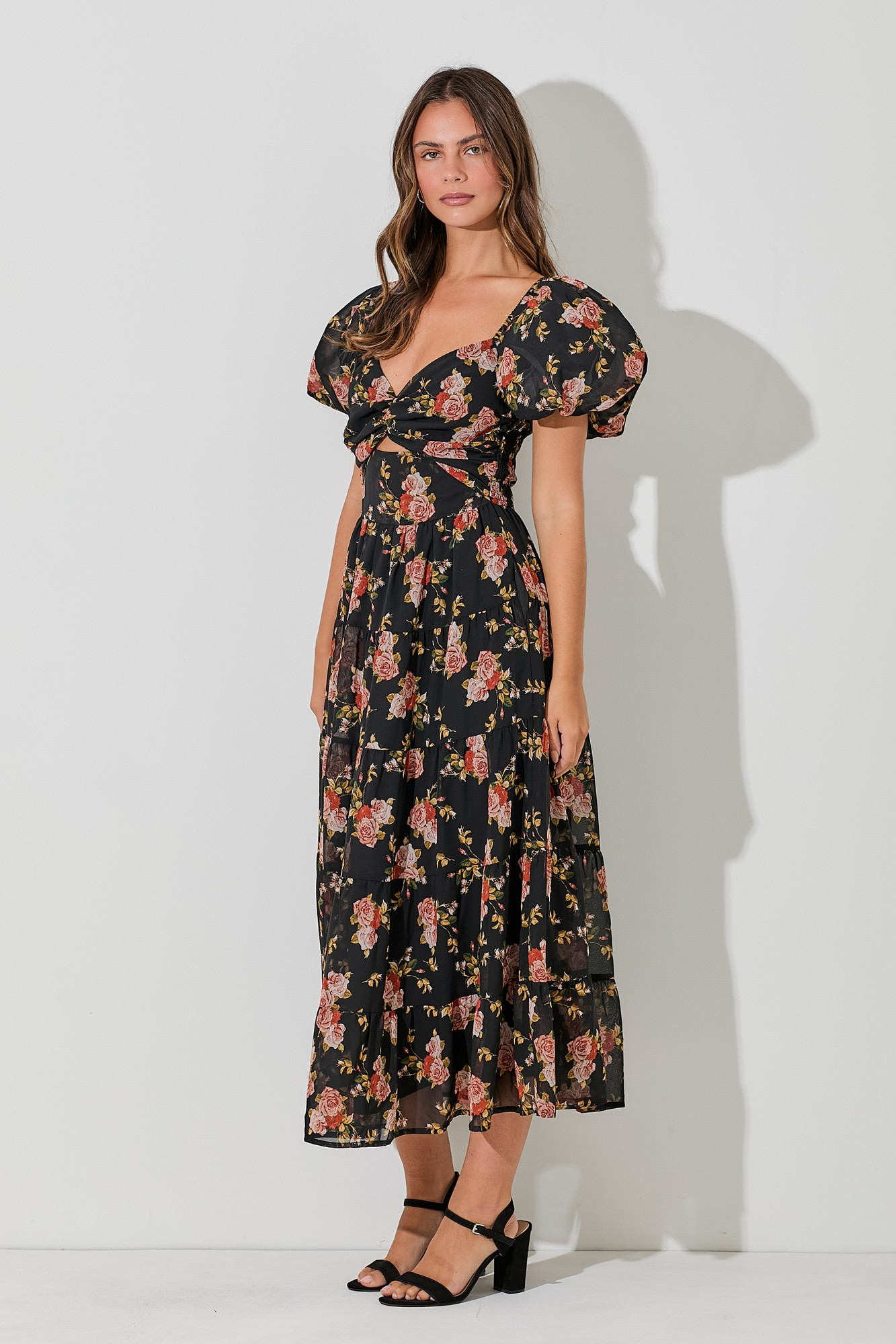 Melissa Flower Midi Dress