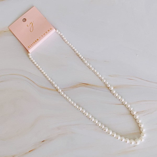 Queen Liz Graduated Pearl Necklace - ONLINE ONLY