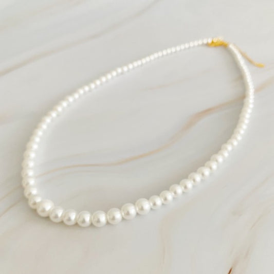 Queen Liz Graduated Pearl Necklace - ONLINE ONLY