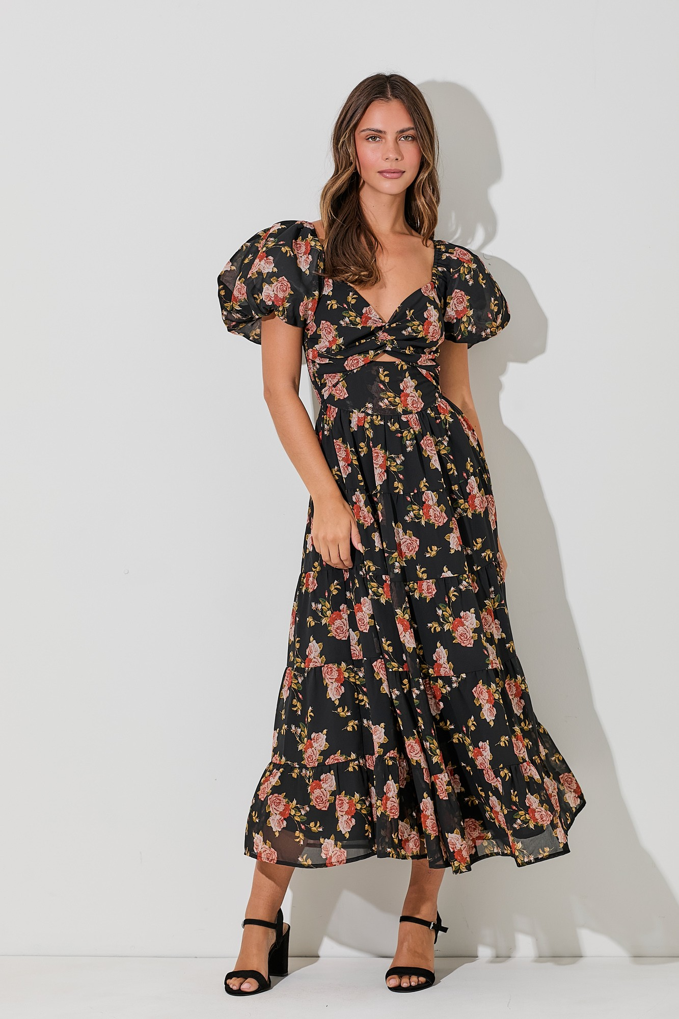 Melissa Flower Midi Dress