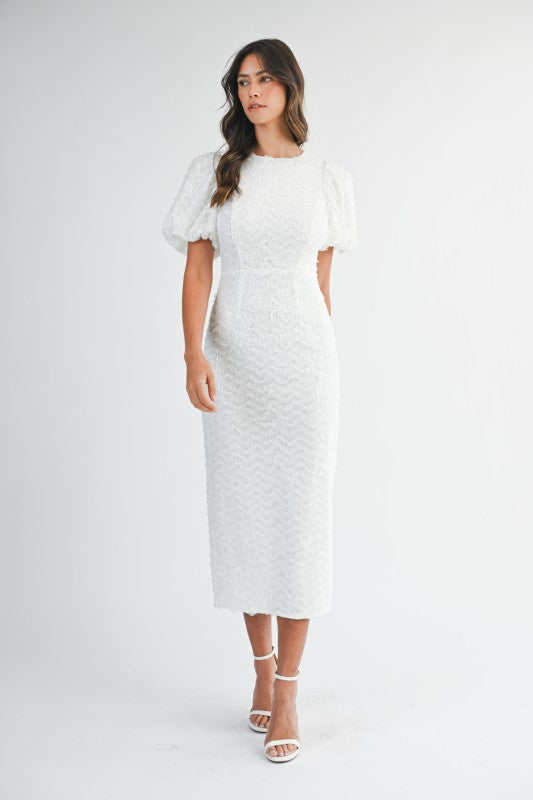 Heaven Sent Midi Dress