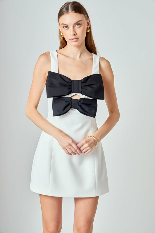 Larissa Bow Cutout Dress