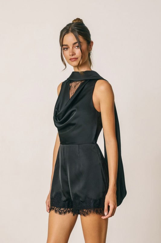 Leslie Scarf Romper - Preorder 10/15