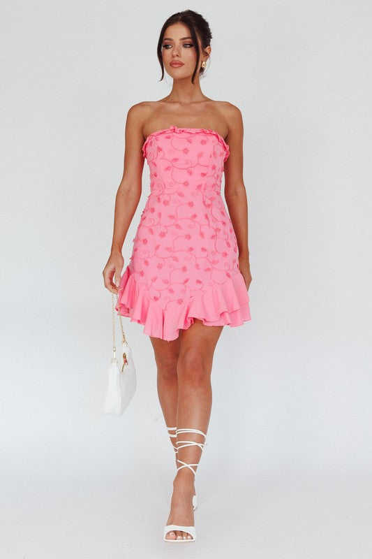 Kiara Hot Pink Dress