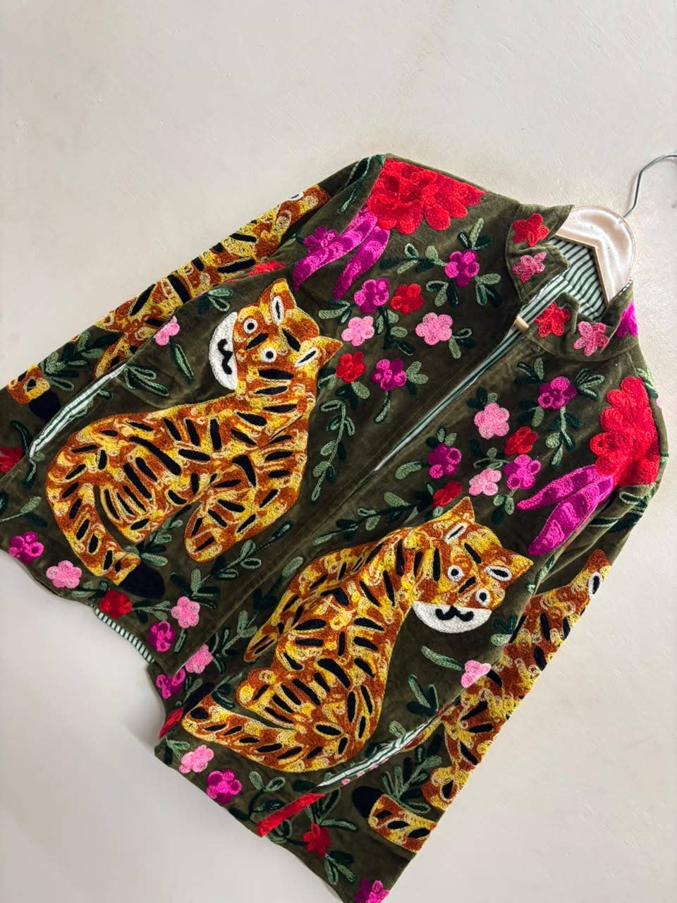 Suzani Embroidered Velvet Jacket