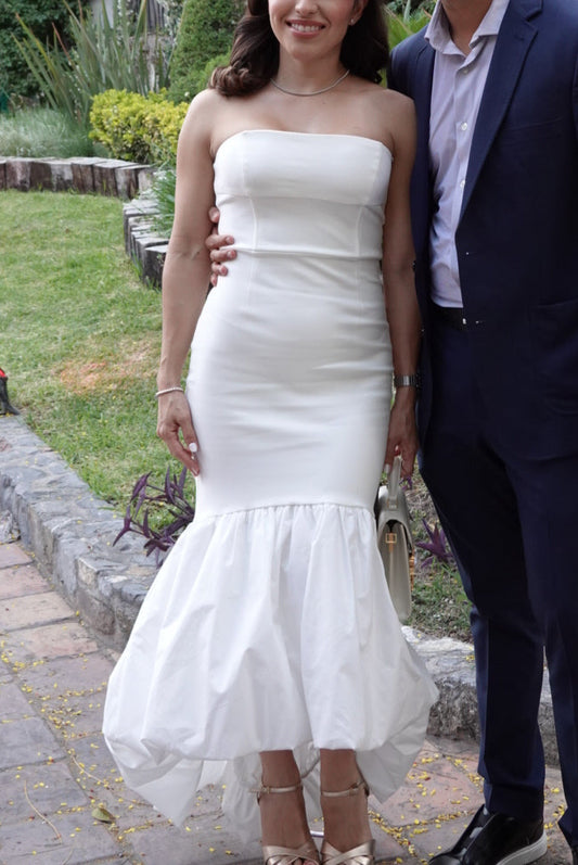 Larissa White Midi Dress