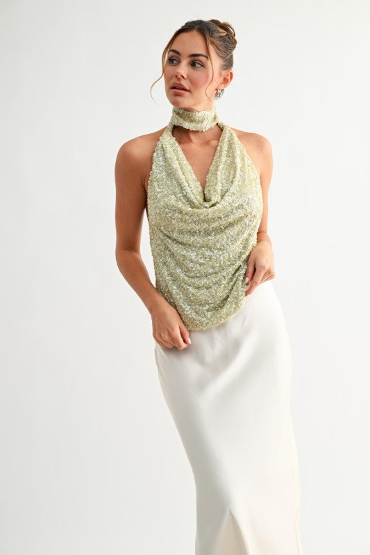 Gina sequin top