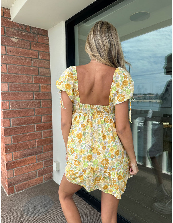 Yellow Garden Dress