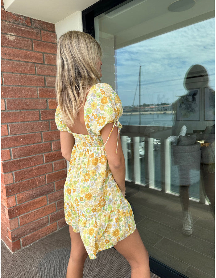 Yellow Garden Dress