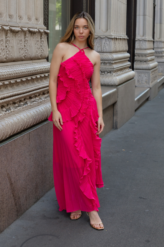 Amur Ruffle Dress