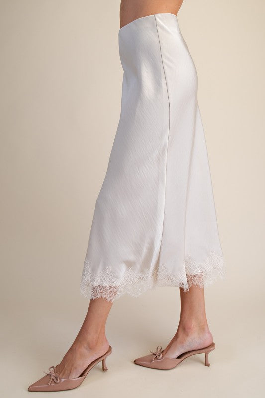 Cordelia Satin Skirt