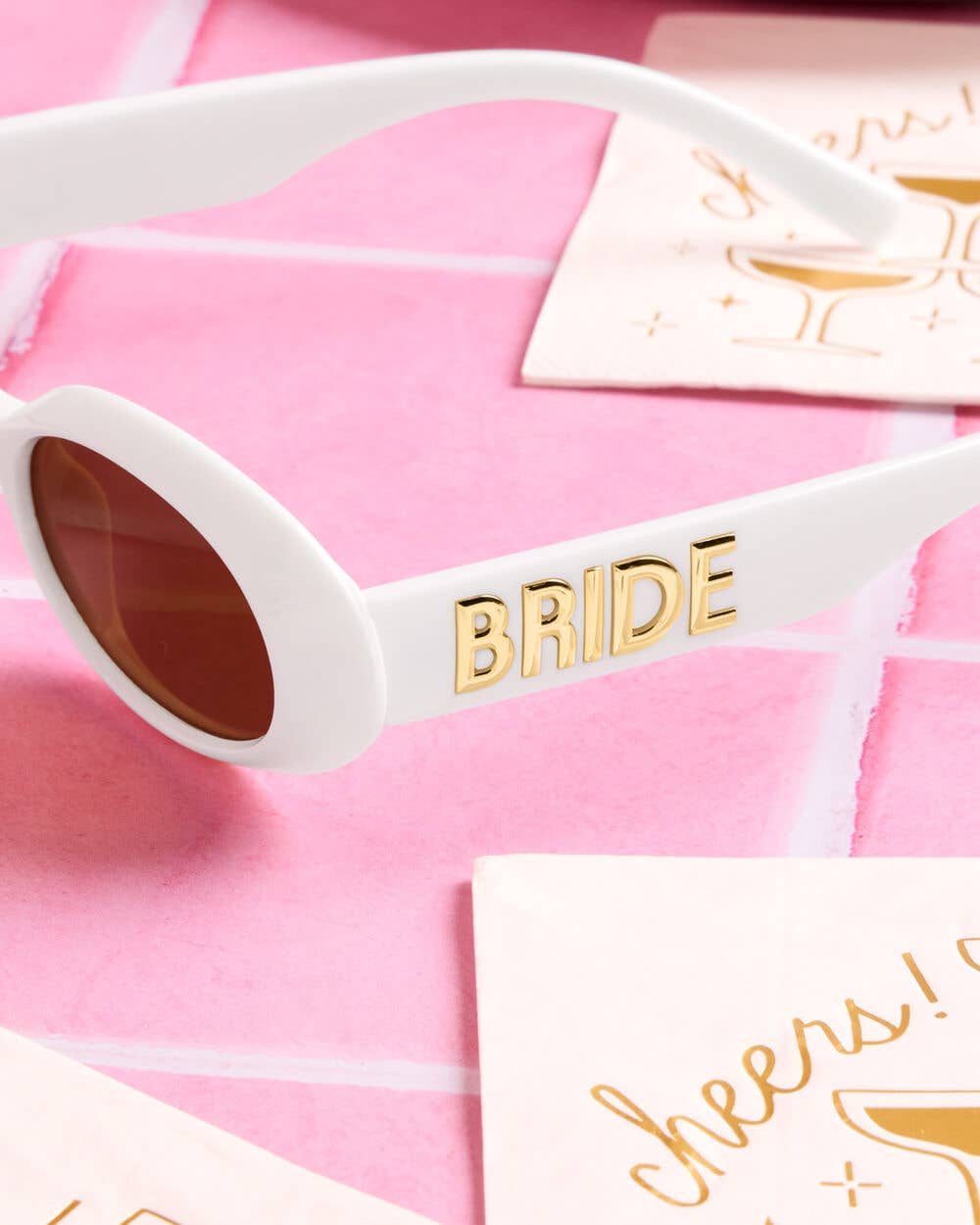 White Bride Sunnies - Bachelorette Accessory