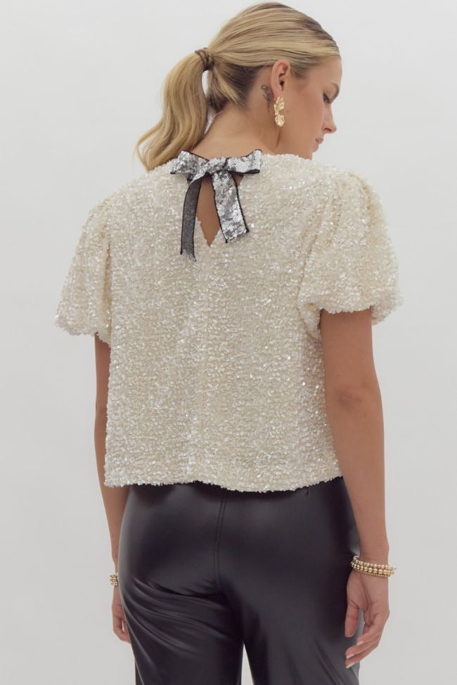 Entro Sequin Top