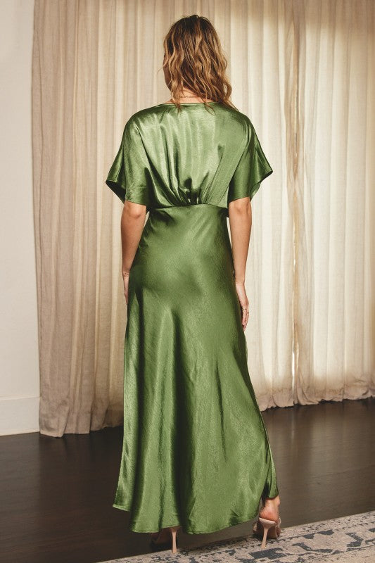 Sasha Satin Dress
