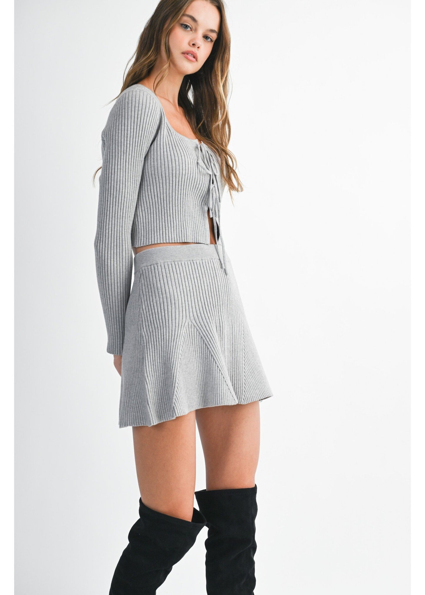 Adeline Top and Skirt Set