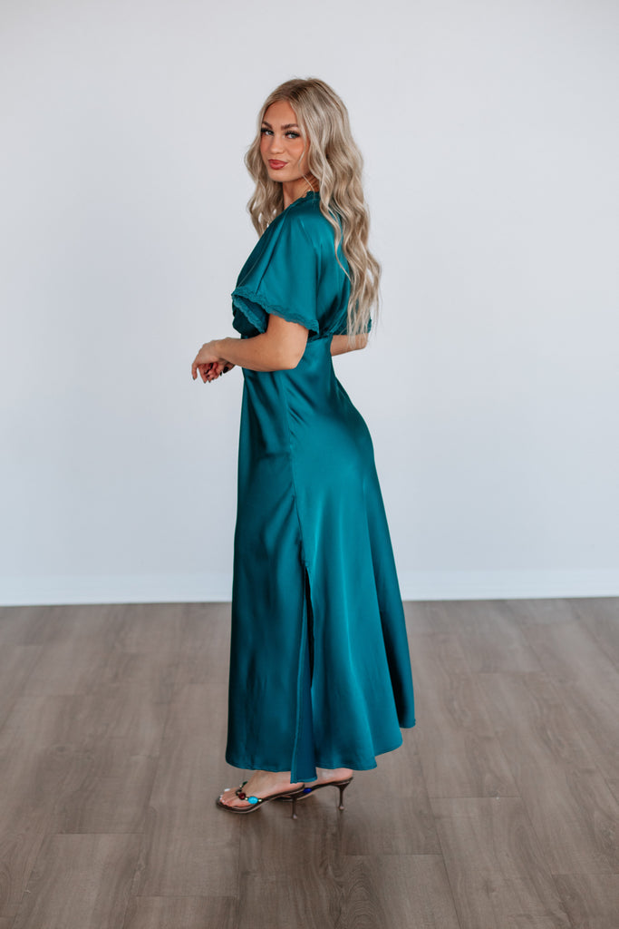 Dalayla Satin Maxi Dress