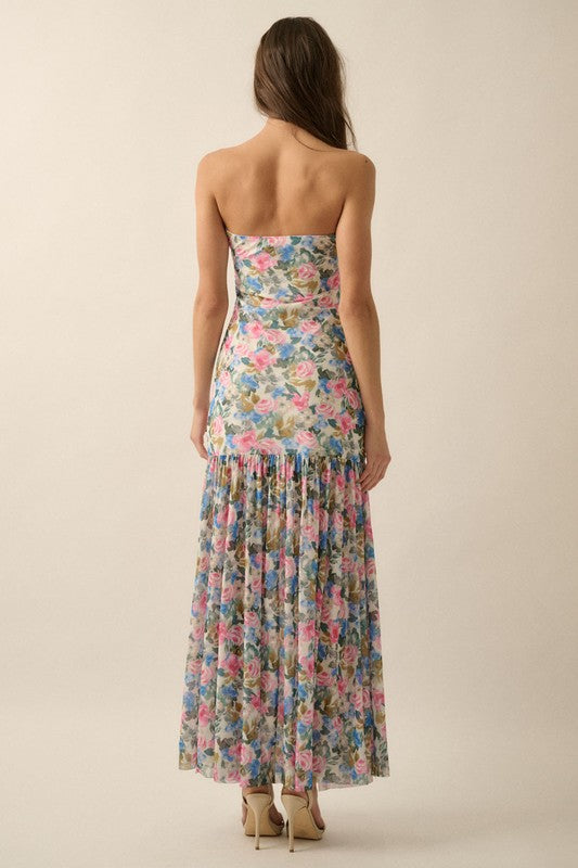 Endless Floral Print Dress