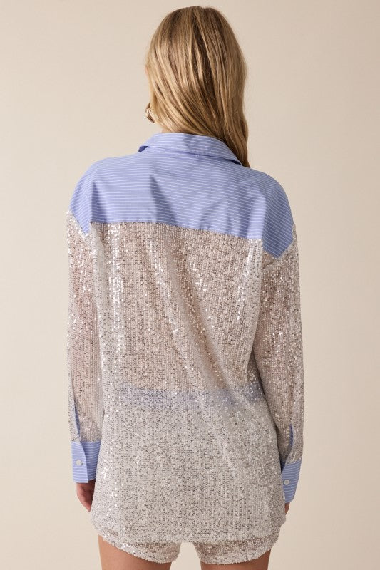 Sequin + Stripped Set
